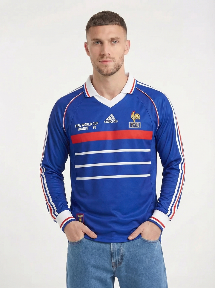 1998 FRANCE LONG SLEEVE CLASSIC SHIRT