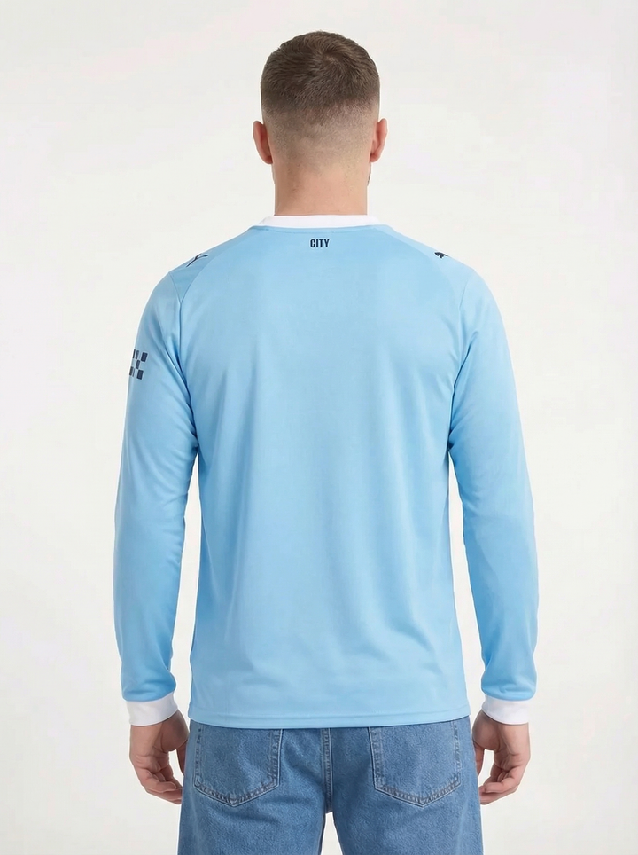 MANCHESTER CITY 2025/26 LONG SLEEVE HOME SHIRT
