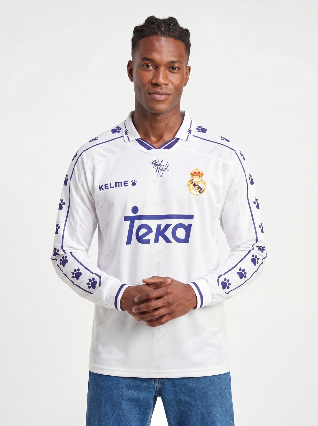 REAL MADRID CLASSIC LONG SLEEVE SHIRT 1994