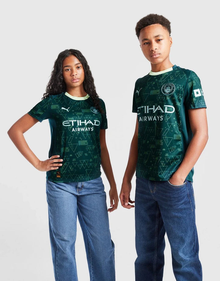 PUMA MANCHESTER City FC 2025/26 FOURTH SHIRT JUNIOR