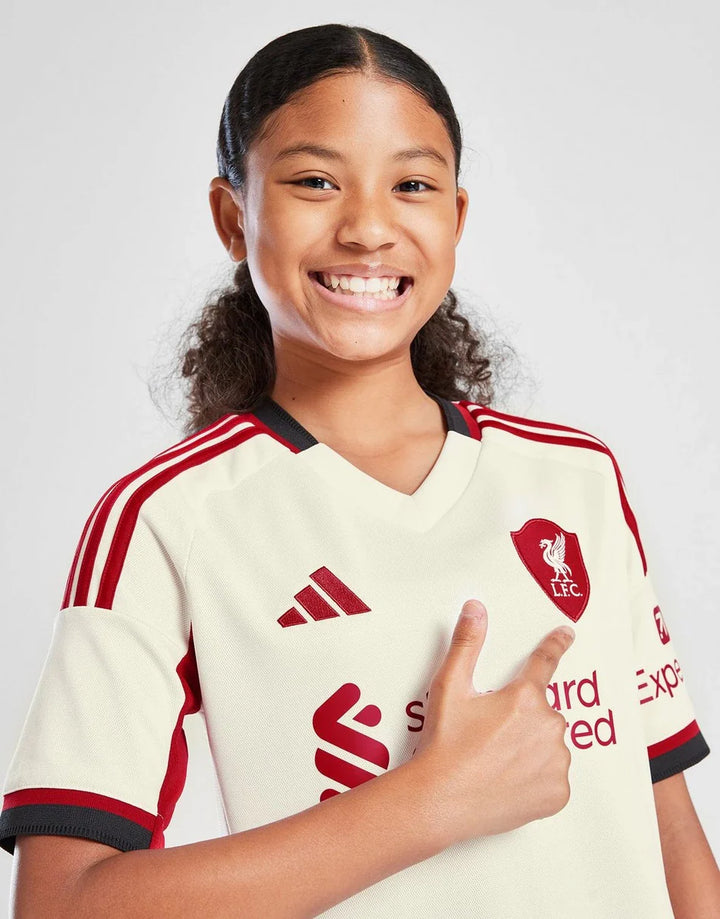 ADIDAS LIVERPOOL FC 2025/26 AWAY SHIRT JUNIOR